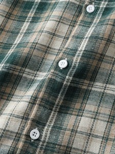 Chemise à carreaux décontractée pour homme, boutonnée, manches longues, en coton doux et respirant, confortable, mode quotidienne, vente en gros, personnalisable - Product Image 4