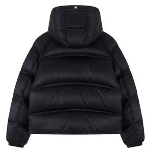 Veste d'hiver rembourrée à capuche translucide pour homme, veste zippée chaude et élégante, manteau décontracté et tendance pour l'extérieur. - Product Image 2