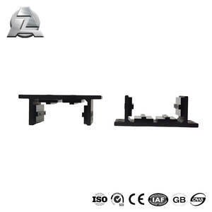 Roulement linéaire en alliage d'aluminium court à double bride prêt à l'emploi avec trou de frein, entretoises, vis et cales - Product Image 4