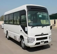 Compre ahora vehículos usados Toyota Coaster Bus 2024 2025 con volante a la izquierda, bajo kilometraje y en buen estado de funcionamiento