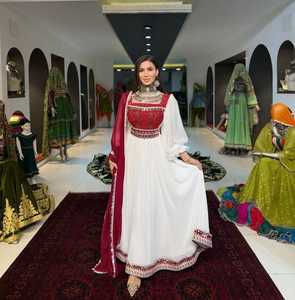 Afghan Kuchi Dress Women Afghan Kuchi Dress Pashtun Culture Latest 2026 Vintage Handmade Tribal Traditional Embroidered Adults - Product Image 6