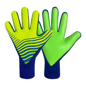 Guantes de Portero de Fútbol de Látex de Alta Calidad, Antideslizantes y Transpirables, con Colores Personalizados y Diseño Profesional para Entrenamiento - Product Image 5