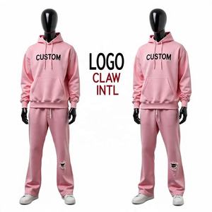 Ensemble de survêtements unisexe coupe ample, coupe-vent et respirant, avec logo personnalisé, pour le sport, vierge, de haute qualité - Product Image 1