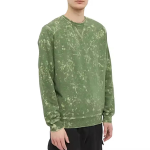 Sweat-shirt en polyester/coton délavé à l'acide pour l'hiver, vente en gros directe d'usine, design personnalisé disponible, pull décontracté streetwear - Product Image 1