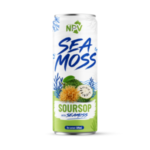 น้ำมะม่วงผสมสาหร่ายทะเล NPV ขนาด 325 มล. รสหวานน้อย บรรจุกระป๋อง - Product Image 2
