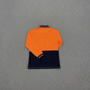 Customized Logo Wholesale Security <b>Construction</b> Shirts Long Sleeve Hi Vis <b>Work</b> Wear Clothing Reflective Polo Safety T Shirt - Product Image 2