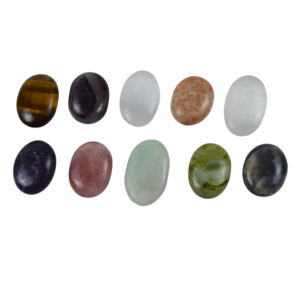 Piedras Preciosas en Forma de Corazón de Varios Tamaños, Piedras de Amor de Colores Mezclados, Corazones de Piedras Curativas, Diseño de Mármol Colorido - Product Image 3