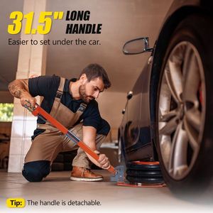 3 Ton/6600 Lbs Triple Bag Air Jack 15.75 Inch Lift Fast 3 5S Lifting for Cars - Product Image 5