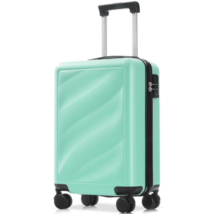 Set di Valigie da Viaggio Leggero in 3 Pezzi, Resistenti Valigie in ABS con Ruote Girevoli, Serratura TSA, Zaino da Viaggio Pieghevole - Product Image 1