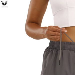 Con el Mejor Precio, Cómodos, con el Diseño Más Nuevo, Pantalones Cortos Deportivos de Secado Rápido para Mujer, Pantalones Cortos Deportivos de Cintura Alta de Doble Capa para Mujer - Product Image 6