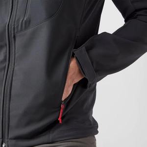 Factory Direct Supply Custom Logo Unisex Formal Coated Canvas Softshell <b>Jacket</b> Custom Embroidered Outdoor Wear Soft Shell <b>Jacket</b> - Product Image 4