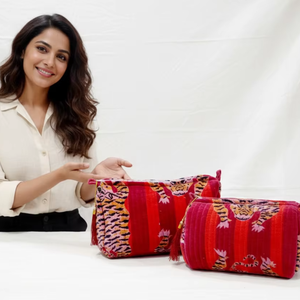 Set de Bolsas de Terciopelo para Artículos de Aseo, Bolsa de Maquillaje para Cosméticos, Regalo de Cumpleaños, Regalo de Boda, Regalo para Damas de Honor con Cierre - Product Image 2