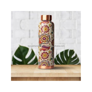 High demand Copper Water <b>Bottle</b> With Matte Finished Modern Style Water <b>Drinking</b> <b>Bottle</b> - Product Image 2