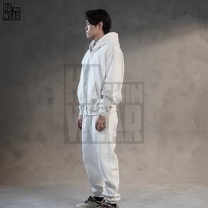 Sweat à capuche oversize en molleton de coton pour hommes et garçons, vente en gros, marque privée OEM, haute qualité - Product Image 2