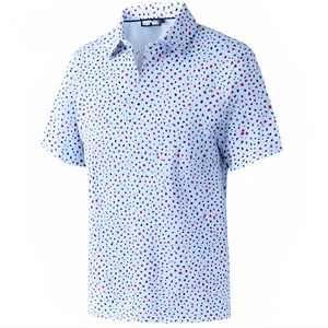 Nueva Camiseta Polo para Hombre 100% Algodón, de Secado Rápido, Transpirable, Cuello en V, Talla Grande, de Alta Calidad, Lisa, Casual, para Negocios - Product Image 4
