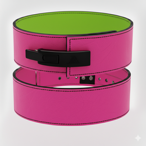 Ceinture de levage à rayures colorées en cuir antidérapant, épaisseur 10 mm, robuste, réglable, large, pour le soutien du bas du dos lors de la musculation - Product Image 4