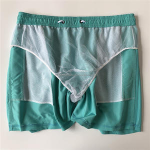 Short de surf de haute qualité logo brodé personnalisé vêtements de plage pour hommes maillot de bain de surf imperméable ample avec doublure - Product Image 4