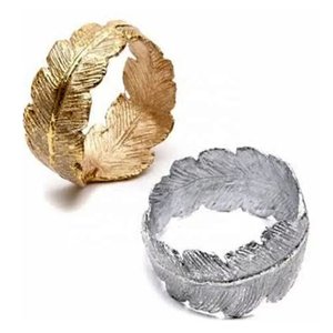 Nouveauté : porte-serviettes ronds en métal pour mariage, événement, dîner, décoration de table, or et argent - Product Image 1
