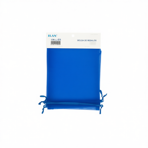 Sacchetti Regalo in Organza Ilan 17x23 Cm Blu 3 Pezzi per Regali - Product Image 2