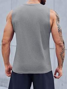 Camiseta Deportiva Personalizada para Hombre, de Alta Calidad, Ligera, Transpirable, de Poliéster y Elastano, para Gimnasio y Running - Product Image 2