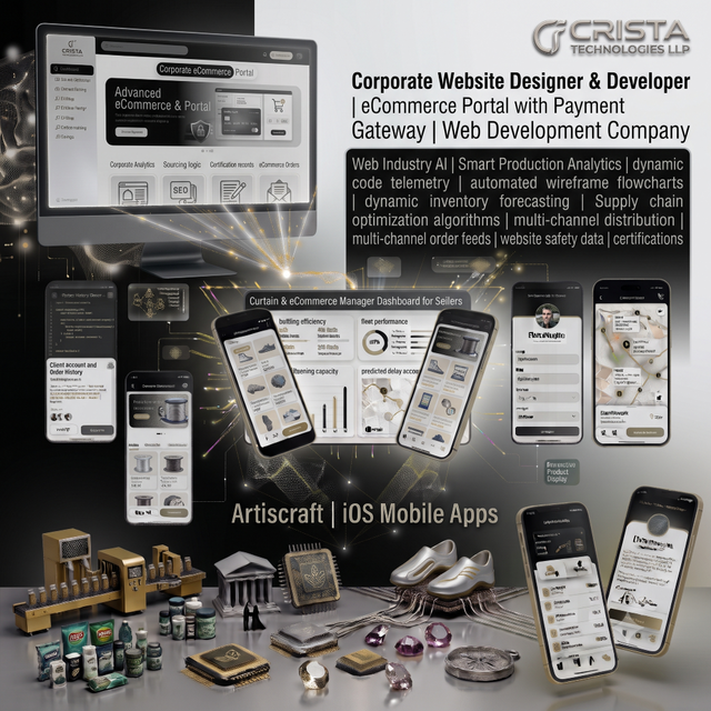 Corporate Website Designer and Developer ECommerce Portal with Payment Gateway Web Development Company Shopify Magento Theme CRM