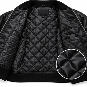 Men’s Premium <b>Bomber</b> Varsity <b>Jacket</b> Custom Letterman <b>Baseball</b> <b>Jacket</b> with Wool Body Leather Sleeves Ribbed Cuffs Manufacturers - Product Image 5