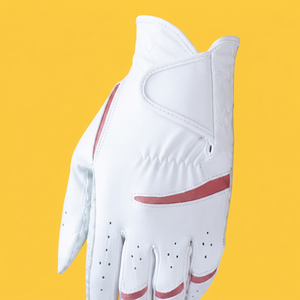 Gant de golf en cuir Cabretta blanc pour droitier, antidérapant, extensible, fermeture auto-agrippante, pour homme, sport - Product Image 4