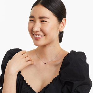 0.5Carat Round Lab Created Diamond Solitaire Pendant Necklace with Adjustable Gold Chain Elegant Anniversary Jewelry <b>Gift</b> - Product Image 3