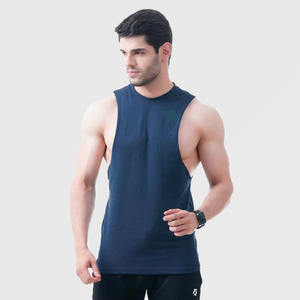 Camiseta sin Mangas para Hombre, Hecha en Pakistán, de la Mejor Calidad, Secado Rápido, Color Sólido, 100% Algodón, Ecológica, Transpirable, Cuello Redondo - Product Image 1