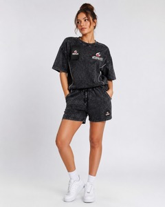 ชุดฤดูร้อนสำหรับผู้หญิง เสื้อผ้าสองชิ้นเนื้อนุ่มระบายอากาศได้ดี เสื้อทรงหลวมใส่สบายและกางเกงขาสั้นเอวยางยืดสำหรับแฟชั่นฤดูร้อนในชีวิตประจำวัน - Product Image 4