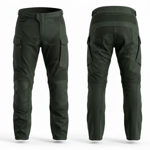Vêtements de sécurité, pantalon de moto pour homme, respirant, protecteur, pantalon de motard antidérapant, extensible, pantalon de course moto - Product Image 2