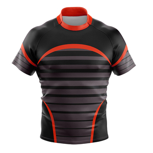 Camisetas de Rugby Transpirables de Secado Rápido Hechas a Medida, Camiseta de Manga Larga para Jugadores de Equipo, Camiseta de Rugby de Tela de Alta Calidad - Product Image 5