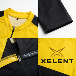 Ensemble de maillots de cyclisme personnalisés pour hommes, vêtements de sport professionnels pour le vélo, polyester et élasthanne, manches courtes, chemise sublimée, étiquette personnalisée, OEM - Product Image 4