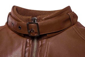 Fashion <b>Men</b> Black <b>Leather</b> <b>Jacket</b> <b>men</b> <b>Leather</b> <b>Jackets</b> Good Quality And Comforetable <b>Leather</b> <b>Jacket</b> For <b>Man</b> - Product Image 4