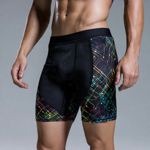 OEM Sublimation Compression Underwear Men Workout Athletic Performance Compression Shorts Sports Underwear for Fitness & Gym - Product Image 5