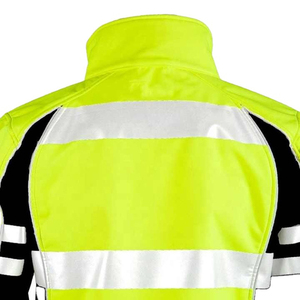 Best Seller Customized Logo Hi Vis <b>Waterproof</b> LED Flash Reflective Winter <b>Work</b> wear Safety Jacket for Roadway Night <b>Work</b> Jacket - Product Image 3