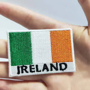 ป้ายปักลายธงชาติต่างๆ คุณภาพสูง แบบต่างๆ สำหรับรีดติดเสื้อผ้า หมวก - Product Image 1