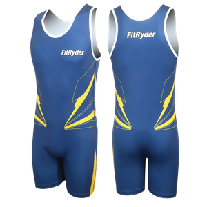 ชุดมวยปล้ำแบบสั่งทำปี 2025 ชุดกีฬาซับลิเมชั่นแบบยูนิเซ็กซ์ ยืดหยุ่น แห้งเร็ว น้ำหนักเบา พร้อมโลโก้สั่งทำ ชุดยกน้ำหนัก - Product Image 1