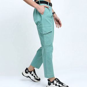 Pantalones Cargo para Mujer, Ligeros, de Alta Calidad, Antiarrugas, Transpirables, Pantalones Cargo de Primera Calidad en Oferta con Precio Razonable - Product Image 2