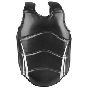 Vêtements de sécurité athlétique en maille respirante et cuir PU, protection thoracique pour l'entraînement et la pratique, protection corporelle durable pour le sport - Product Image 1