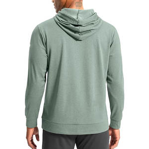 Sudaderas con Capucha para Hombre, Casuales, de Invierno, Ecológicas, para Entrenamiento, Corte Regular, Poliéster/Algodón, para Gimnasio y Actividades al Aire Libre - Product Image 3
