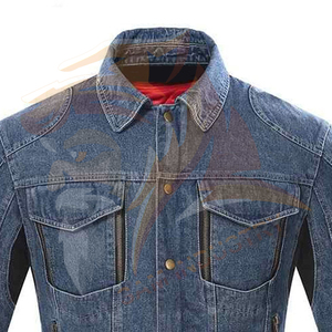 Services OEM et ODM disponibles pour les vestes en jean pour hommes, vêtements décontractés, manteaux en jean à boutons, vestes en jean oversize pour hommes - Product Image 4