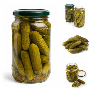 Delicious Vietnam Factory Premium Quality Top Selling Big Sale Tasty Canned <b>Pickled</b> Gherkins In Bulk - Product Image 2
