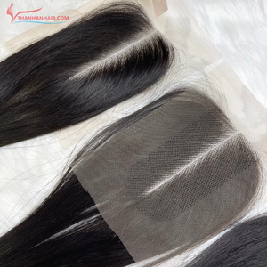 Offre Spéciale!!! Fermeture d'extension de cheveux vietnamiens de haute qualité frontale transparente et dentelle HD cheveux de toutes tailles prêts à expédier - Product Image 5