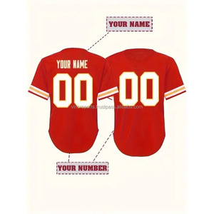 Camiseta de fútbol con nombre y número personalizados para hombres y mujeres, camiseta de Rugby de Kansas City personalizada cosida, haz tus propias camisetas DIY - Product Image 1