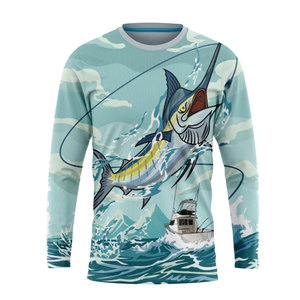 Sweat à capuche de pêche pour homme en fibre de polyester avec motif logo personnalisé, manches longues, UPF50+, protection UV, séchage rapide, performance, camouflage - Product Image 1