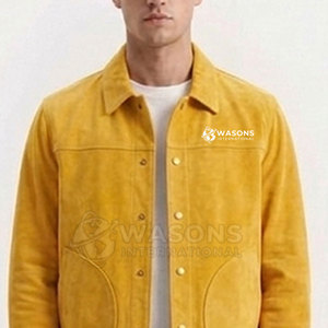 เสื้อแจ็คเก็ตหนังแท้น้ำหนักเบา สไตล์ลำลอง สำหรับผู้ชาย เหมาะกับกิจกรรมกลางแจ้งและสวมใส่ในชีวิตประจำวัน แห้งเร็ว ระบายอากาศได้ดี สำหรับฤดูหนาว - Product Image 3