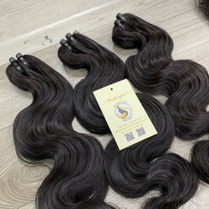 Extensions de trame Extensions de trame de génie des vagues de corps Cheveux vietnamiens bruts Cheveux bouclés birmans Cheveux humains - Product Image 6