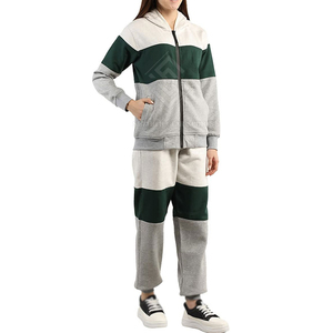 Conjunto Deportivo Cortavientos de Alta Calidad para Mujer 2026, Chaqueta con Cierre y Pantalones Deportivos a Rayas, Traje Deportivo Cortavientos para Mujer, Servicio OEM - Product Image 4
