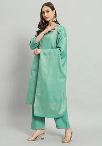 Vêtements ethniques indiens en gros Safaa DILKASH, costume d'hiver pour femmes, tissu tissé pour robe, Kurti Salwar Kameez - Product Image 3